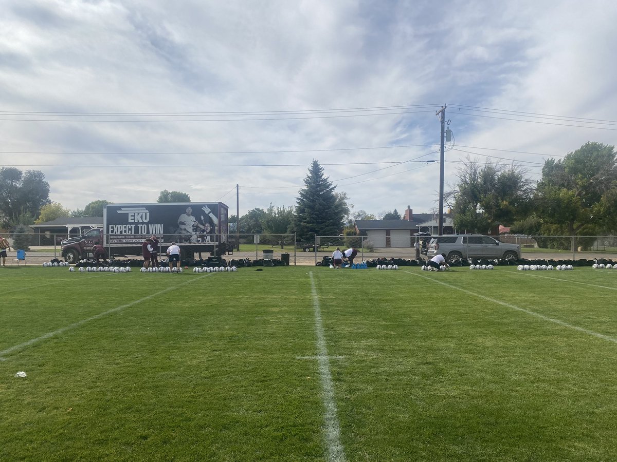 Practice setup ready to go!