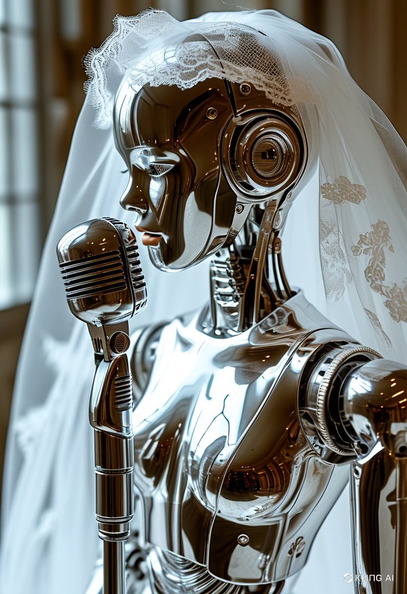 NeonHeat2080's tweet photo. Neon Heat - Electric Kiss #robot #ai #music https://t.co/y4VLyhi73z