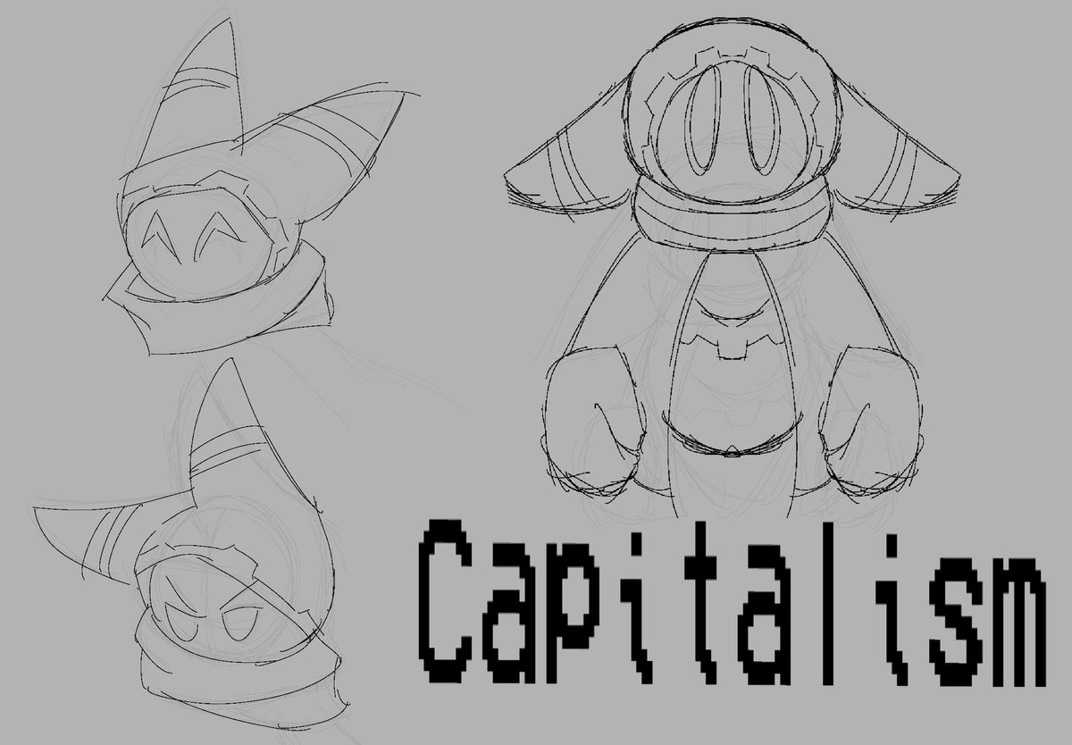 In my Kirby phase, I need to make a hc design for him before I end up dying