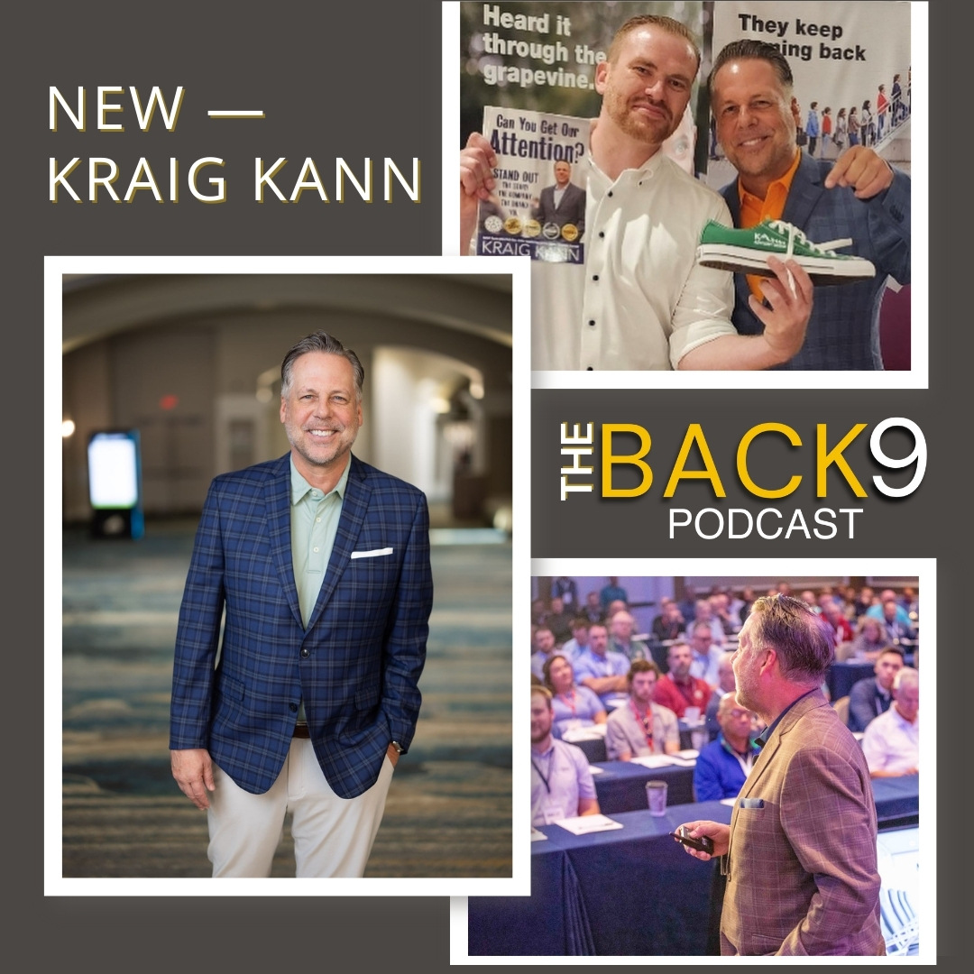 Back9PODCAST's tweet photo. Ready to reinvent your game? Don’t miss our podcast episode featuring Kraig Kann—best-selling author, former Golf Channel sportscaster, & LPGA exec. Kraig shares captivating moments with legends like Arnold Palmer & offers invaluable lessons from his career pivots. Listen now- 
Spotify - https://t.co/bt8BJkIMft
Apple - https://t.co/TJVvgPD4n5
@dwilliams3bc 
@kraigkann