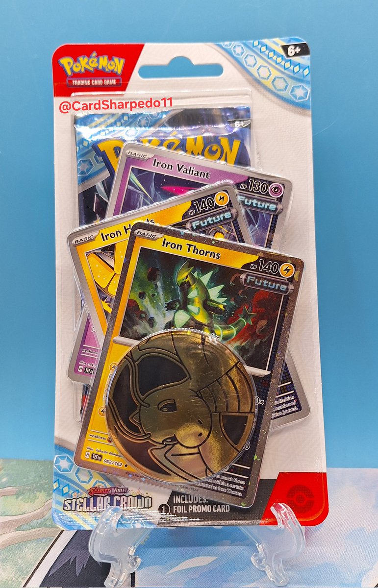 CardSharpedo11's tweet image. Ready for a new Stellar ✨️ giveaway? 

This 3-card blister pack could be yours! Just follow @CardSharpedo11 and retweet to enter.

Winner will be picked on Monday Oct. 14th

Open to USA only. Good luck! 🍀