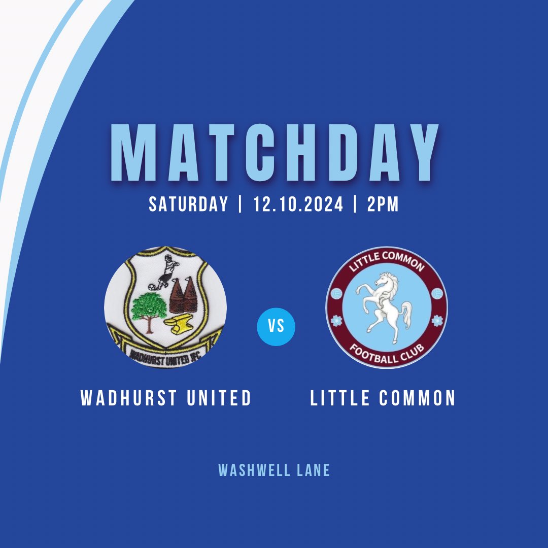 Little Common 2nds (@littlecommonii) on Twitter photo Tomorrow we face <a href="/wadhurstutdfc/">Wadhurst United FC</a> away in the league.
Common look to finally get their season started against a tough side.
Support welcome as always.
Home Sponsor - @Gymstopuk
Away Sponsor - <a href="/Brewerspaints/">Brewers Decorator Centres</a>
#UPTHECOMMON Tomorrow we face <a href="/wadhurstutdfc/">Wadhurst United FC</a> away in the league.
Common look to finally get their season started against a tough side.
Support welcome as always.
Home Sponsor - @Gymstopuk
Away Sponsor - <a href="/Brewerspaints/">Brewers Decorator Centres</a>
#UPTHECOMMON