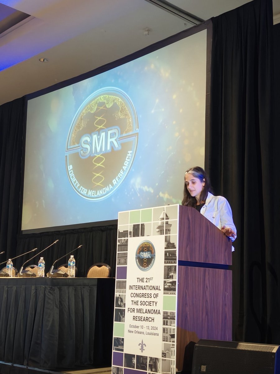 daniela_oaks's tweet photo. I couldn't tweet during my session on non-cutaneous melanoma @SocietyMelanoma (though I tried...) but we had some fantastic talks! @PatriciaPossik on the genomic landscape of #acral #melanoma in Latam patients, Rolando Pérez-Lorenzo @Columbia on CK2 role in acral melanoma.. (1/3) https://t.co/szc94CvYq1