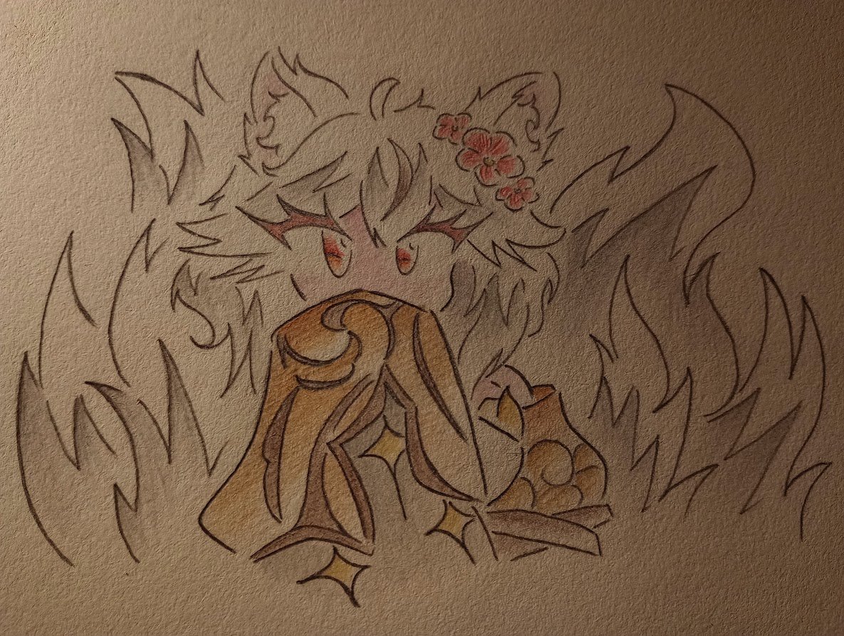 SwiftShot07's tweet photo. scheming... ⛩🌺
#syllistration https://t.co/6eiZrnYdAo