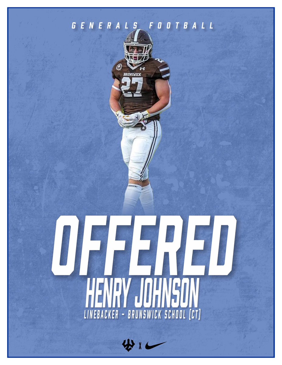 After a great conversation with <a href="/coach_vj/">Vaughn Johnson</a>, I am extremely proud to announce that I have received an offer of admission support from Washington and Lee University! <a href="/Generals_Fball/">GeneralsFootball</a> <a href="/Coach_Wayne55/">Coach McGillicuddy</a> <a href="/Coach_SSStan/">Sean Stanley</a>
