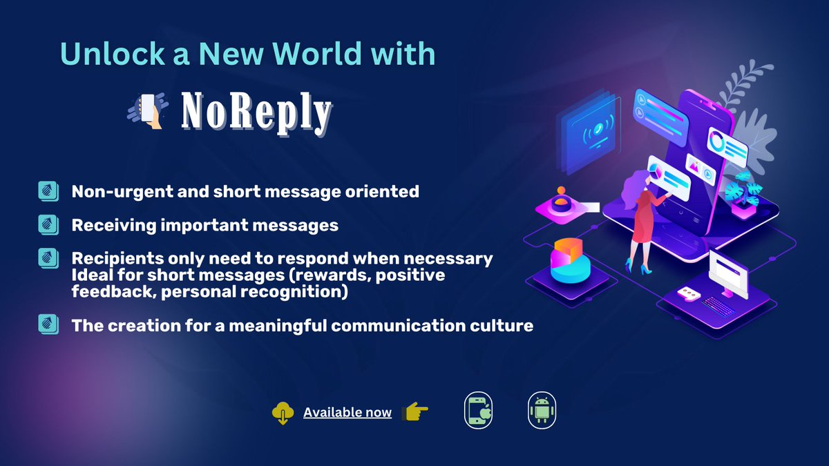 comyuki07's tweet image. Find your focus, reduce the noise, and streamline your workflow🛠

Discover how #NoReply plays a unique role in boosting team communication and productivity.

👇
iOS: x.gd/1mPdm
Android: x.gd/kN4If

#SmartCommunication #WomenInBusiness