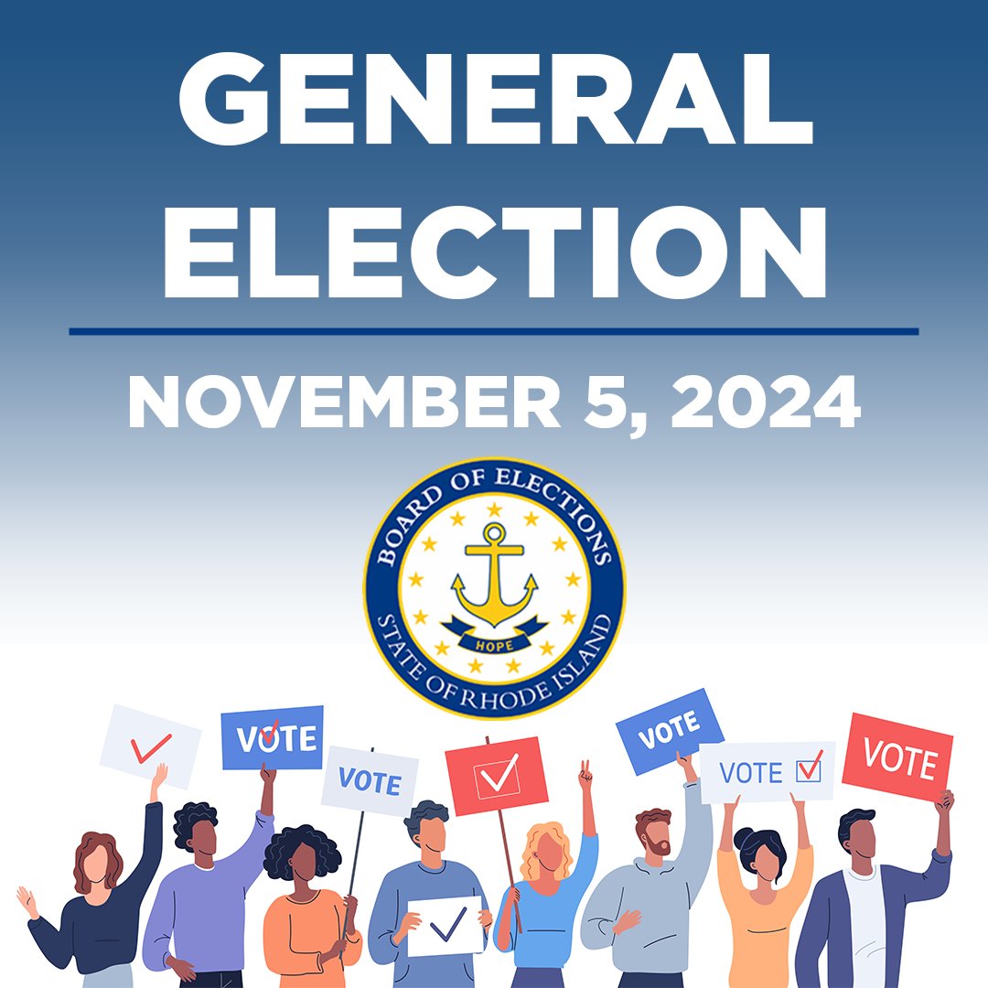 Be #ElectionReady: The deadline to submit a mail ballot application for the November 5th general election is tomorrow, October 15th. Visit vote.ri.gov or contact your local board of canvassers for more information on how to submit a mail ballot application.