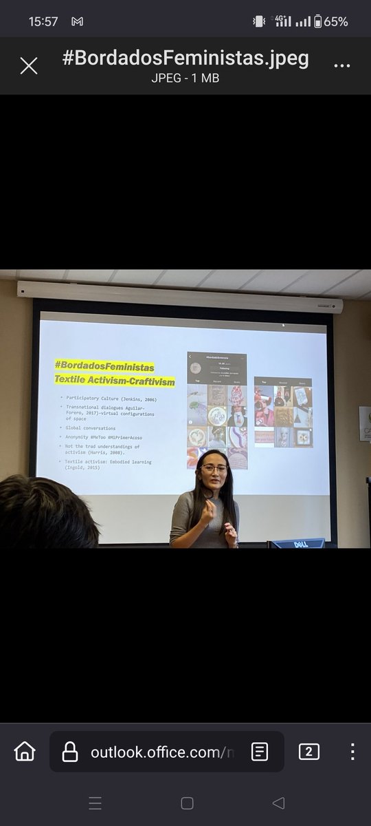 CeireMarie's tweet photo. Feeling privileged to have heard @BMondragonT speaking about her research with such thoughtfulness and joy today. Incredible spaces created through craftivism, promoting transnational/transatlantic solidarity grounded in feminist ethics of care. Cannot wait to read the book🤓 https://t.co/vs4YuTkGBS