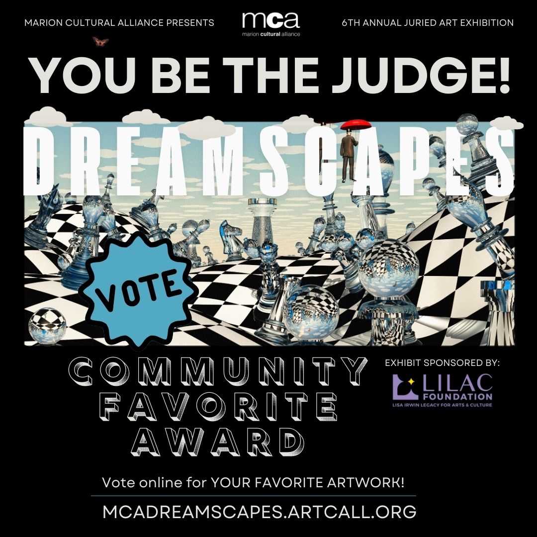MCAocala's tweet image. Cast your vote for your favorite piece from our "Dreamscapes" exhibit and help decide who takes home the Community Favorite Award. Your opinion matters! Place your vote here: mcadreamscapes.artcall.org/pages/web-gall…

#Dreamscapes #communityfavorite #artexhibit #bestofthebest #ocalafl
