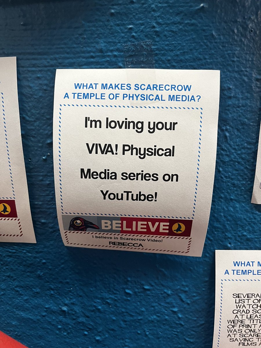 Viva Physical Media tweet media