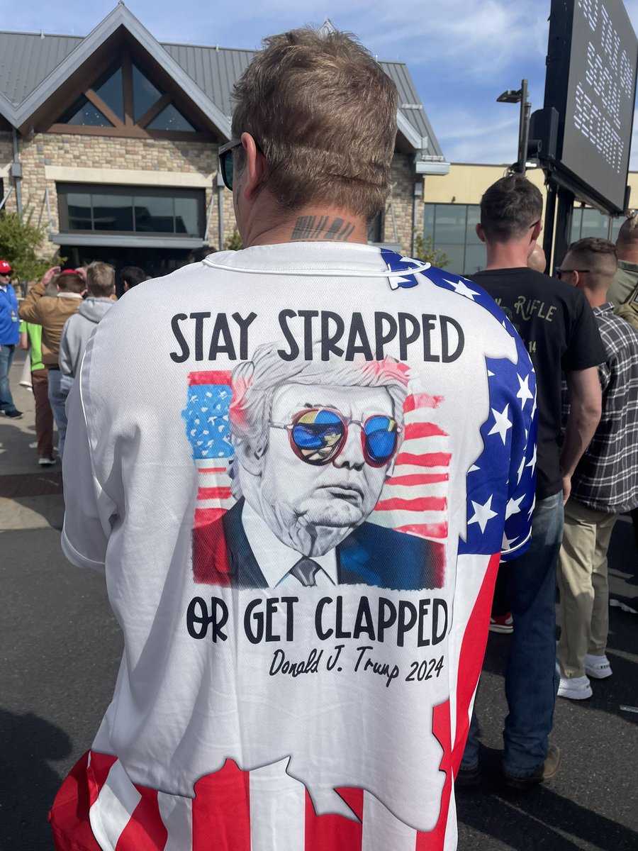 meganululani's tweet image. My colleague @SethKlamann and I are in Aurora, covering the Trump rally live. 

I’m out and about chatting with folks waiting to enter before the rally starts at 1 p.m. 

Visit @denverpost to follow our updates.