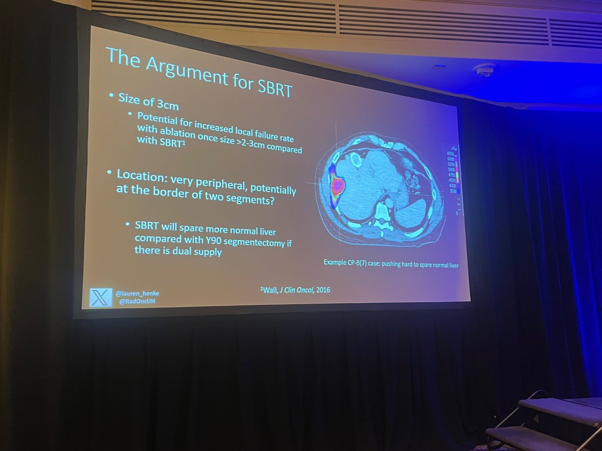 Neil Newman (@nbn426) on Twitter photo #SALCS 2024 tumor board on challenging HCC cases. <a href="/lauren_henke/">Lauren Henke, MD, MSCI</a> is crushing it explaining not only the data for SBRT but also the vast array of tools we have at our disposal (cbct, lipodol, fiducials, adaptive , motion management, beam control ) to ensure safe and highly #SALCS 2024 tumor board on challenging HCC cases. <a href="/lauren_henke/">Lauren Henke, MD, MSCI</a> is crushing it explaining not only the data for SBRT but also the vast array of tools we have at our disposal (cbct, lipodol, fiducials, adaptive , motion management, beam control ) to ensure safe and highly