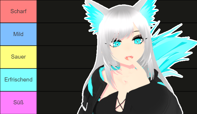 Hi Cuties! ♥

Am Samstag, den 19.10 findet unser Affiliate Jubiläum statt und wir machen eine GESCHMACKSRICHTUNGEN Tierliste!
Jeder der einen OC hat oder Vtuber ist, ist eingeladen.
Weitere Infos befinden sich in den Kommentaren. :3

#gervtuber #vtuber #tierliste #streamer