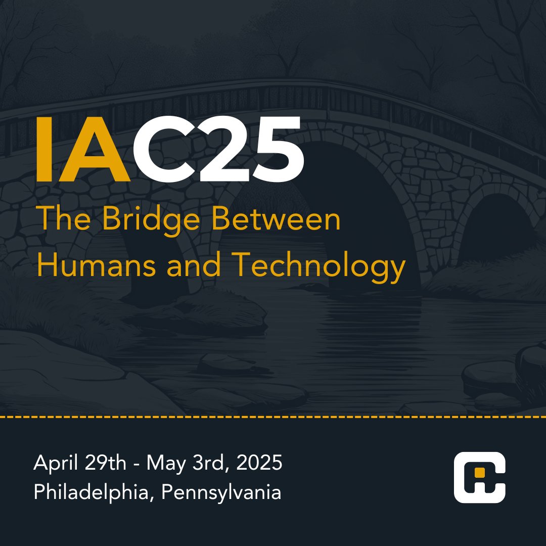 AI is evolving — but is it serving human needs? 🤖

#IAC25 is coming April 29-May 3, 2025, in Philadelphia! This year’s theme is #IA —The Bridge Between Humans and Technology.

Interested in sharing a talk? Speaker proposals open until Oct 20!

Learn more: linktr.ee/theiaconf