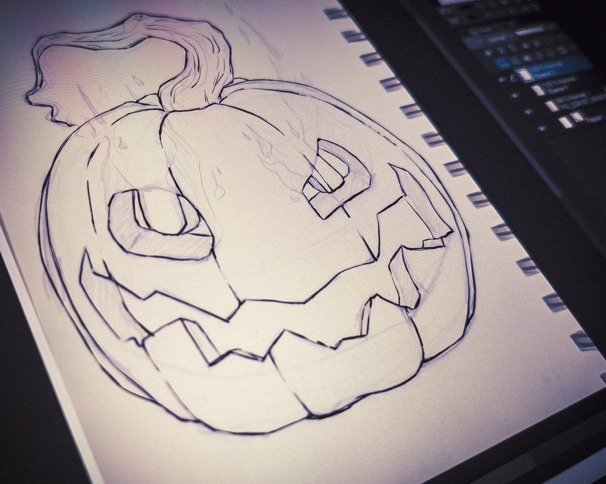 Still preparing my Halloween stuff for the Halloween Con 👻🎃
I hope I get everything done in time!
*
*
*
*
*
#halloween #halloweenspirit #pumpkin #conventionprep #artistofx #artist #csp #mangaartist #spooky #autumn  #clipstudiopaint #drawing #germanmangaka #mangaartist