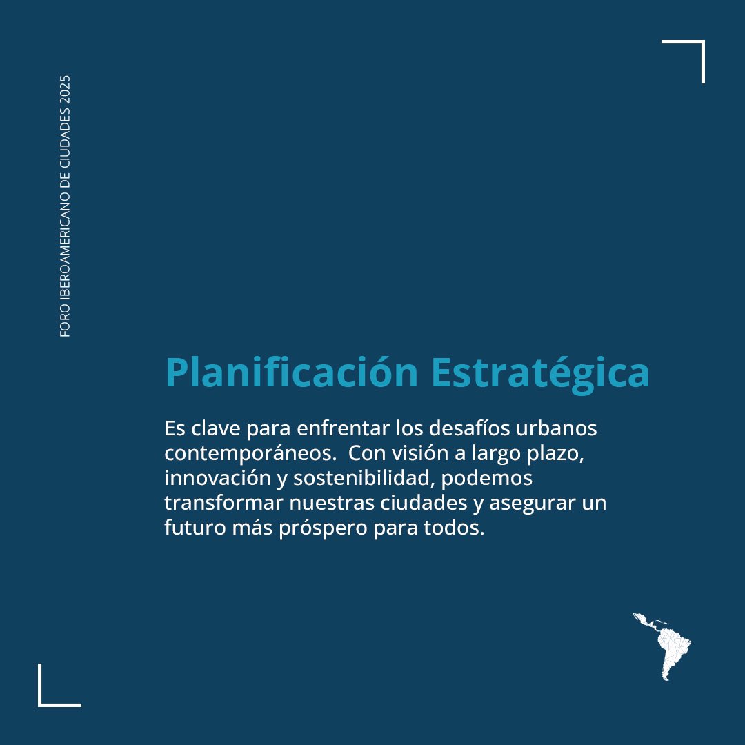 La planificación estratégica se presenta como una herramienta esencial para abordar los desafíos urbanos contemporáneos.

#FIC2024 #Sostenibilidad #PlaneaciónUrbana#FuturoMejor #Prosperidad