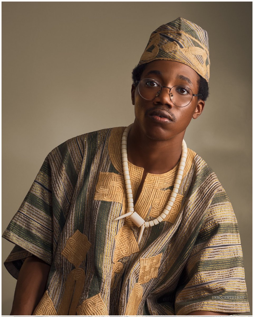 Aso oke portrait photography 
📸 Photographed by: <a href="/innocentdiary/">📷</a>
