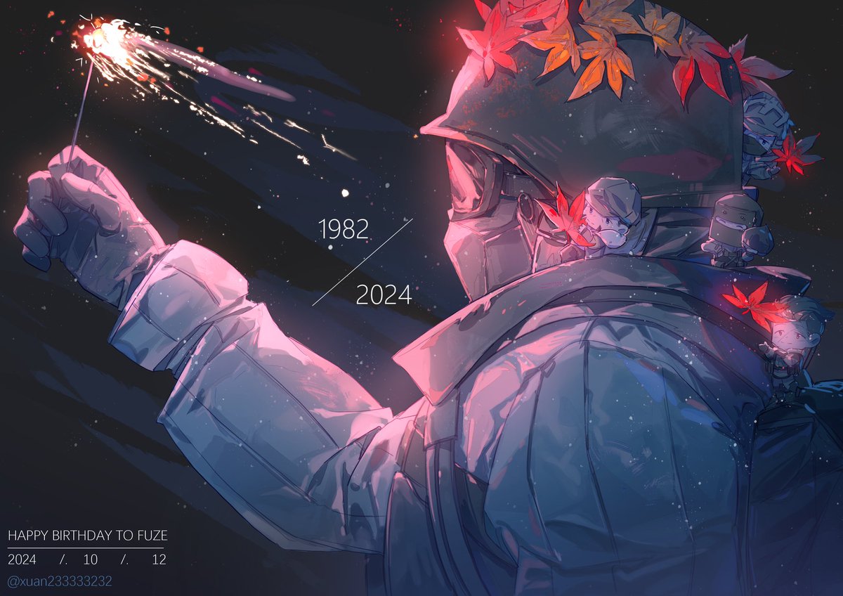フューズ君誕生日おめでとうございます🎇
Happy birthday to Fuze 🥰

2024 / 10 / 12