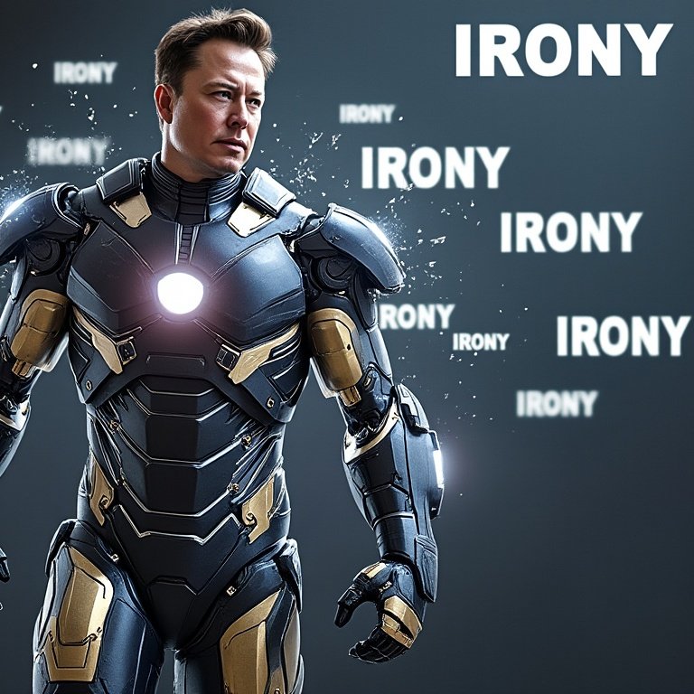 The only man who can accuse Google of being run by left wing activists and not die of irony. 

The only man who can say if Harris wins it'll be the last election and support the first attempted election thief. 

Ironyman, aka Phony Snark