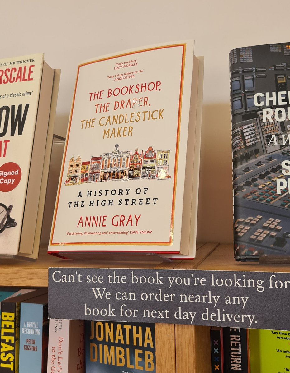 Spotted this morning in @BookCornerHX at <a href="/ThePieceHall/">The Piece Hall</a>. I'm very excited about curling up with my copy over the weekend. <a href="/DrAnnieGray/">Annie Gray</a> 's writing is always, always a joy. I'm making myself an enormous cup of cocoa and lord help the cold caller who interrupts me.
