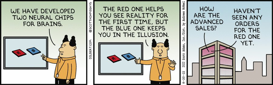 B_Lifethology's tweet photo. Would you take the red or the blue chip?
Any Matrix fans here??
#fridayfunpost https://t.co/FarmY96KA0