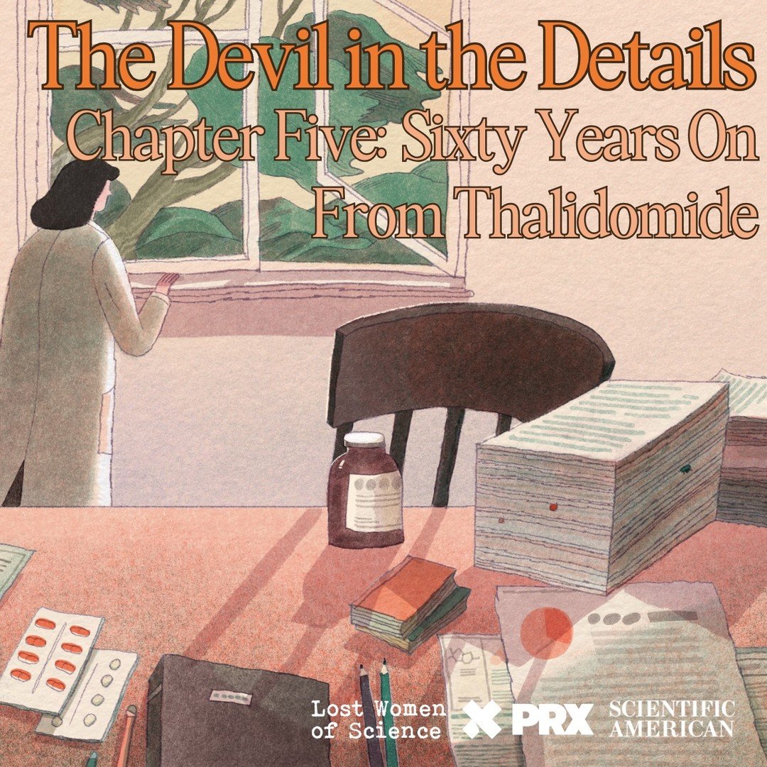 It's the fifth and final installment of The Devil in the Details, and we're bringing the thalidomide scandal up to the present day with USA Thalidomide Survivors.
lostwomenofscience.org/podcast-episod…