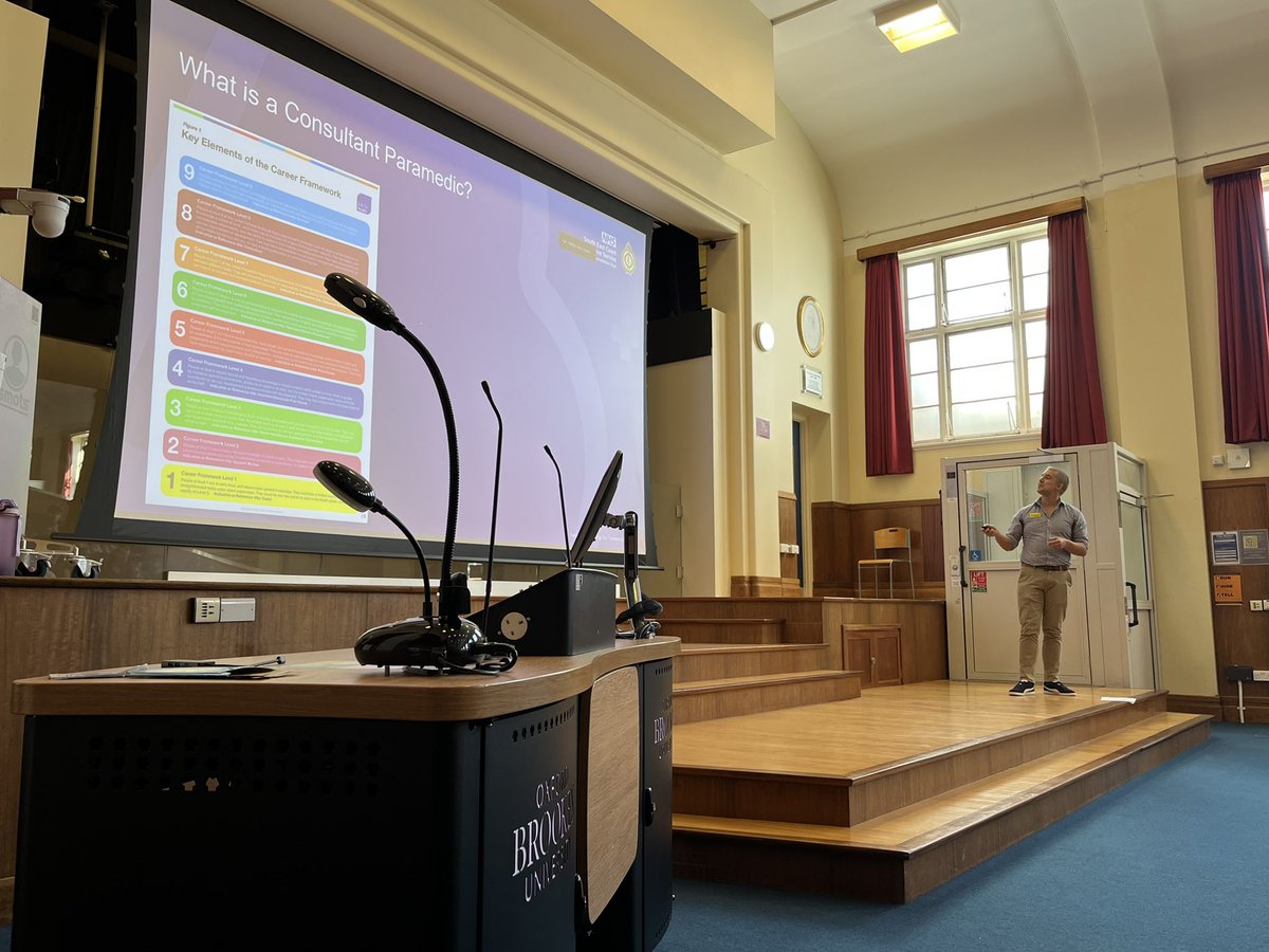 Oxford Brookes Paramedic Society tweet media