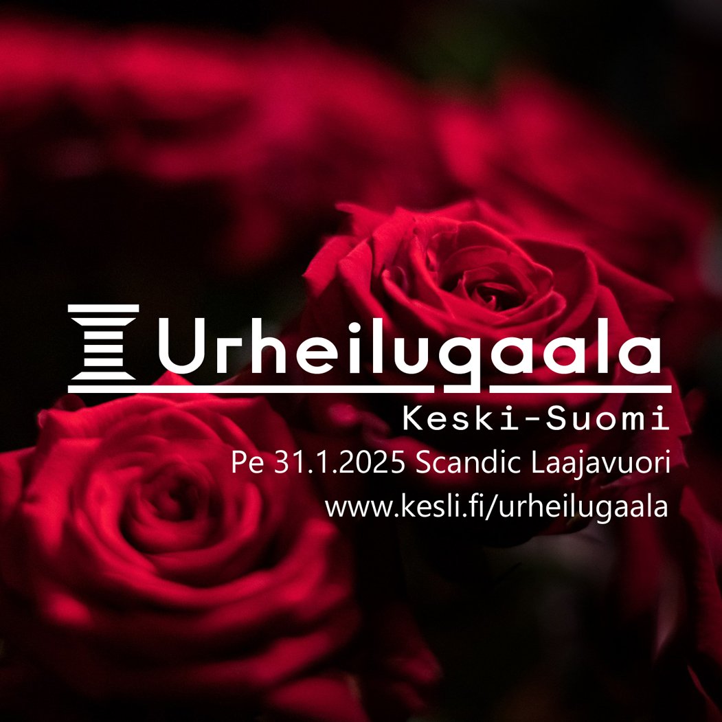 Esitä parhaita urheilijoita, ja vapaaehtoisia Keski-Suomesta! 
Esitykset jätetään osoitteessa: kesli.fi/urheilugaala/e…

Vuoden urheilija sekä muut liikuttajat palkitaan Keski-Suomen Urheilugaalassa perjantaina 31.1. Scandic Laajavuoressa.