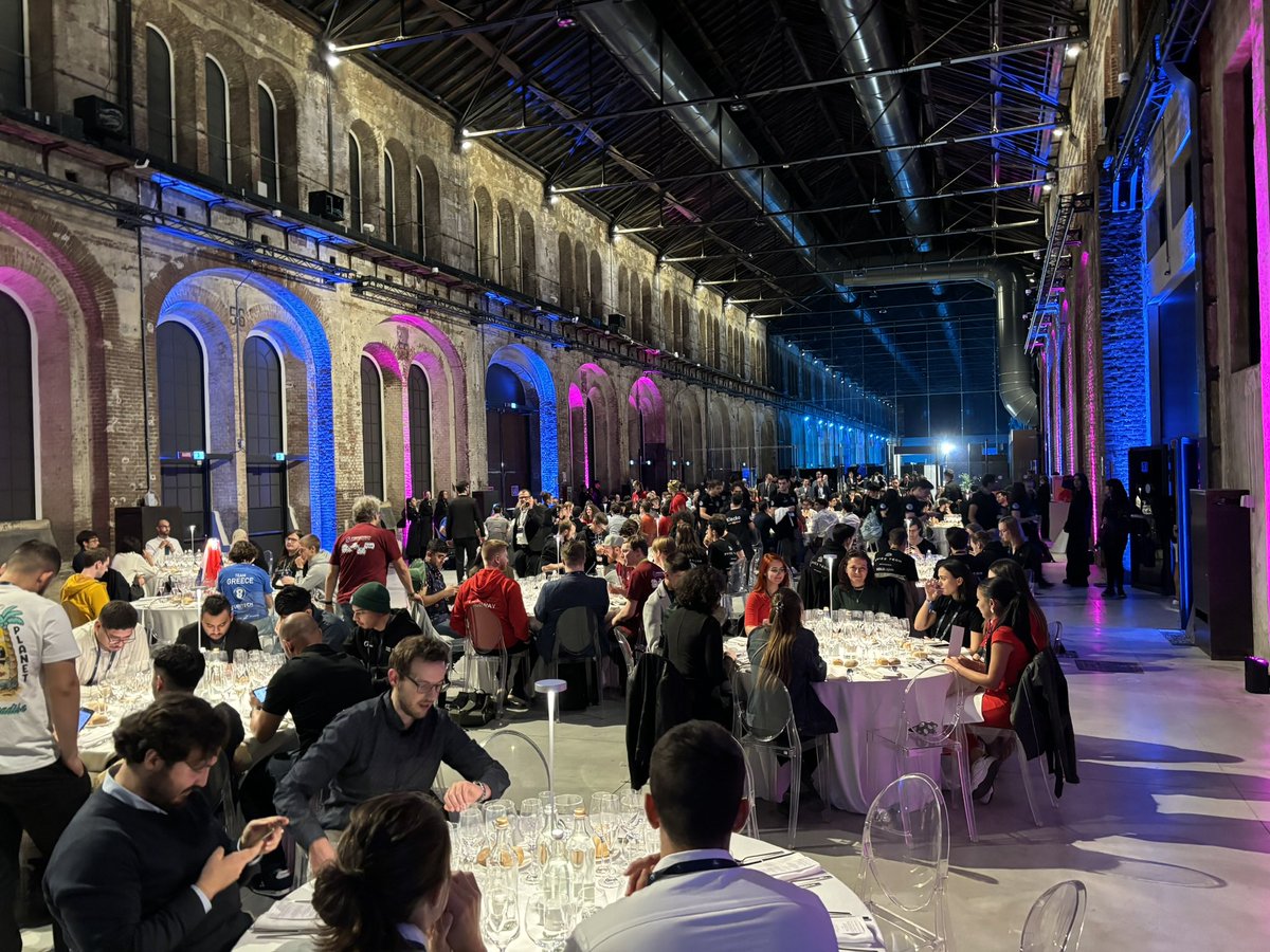 It's time for the gala dinner ✨ 

#ECSC2024