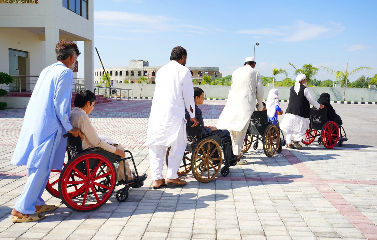 SDK_CD's tweet image. 1/2;
**Transforming Disability into Ability**

We are pleased to announce that KORT has successfully distributed hundreds of wheelchairs to individuals with disabilities, including women, young children, and the elderly.