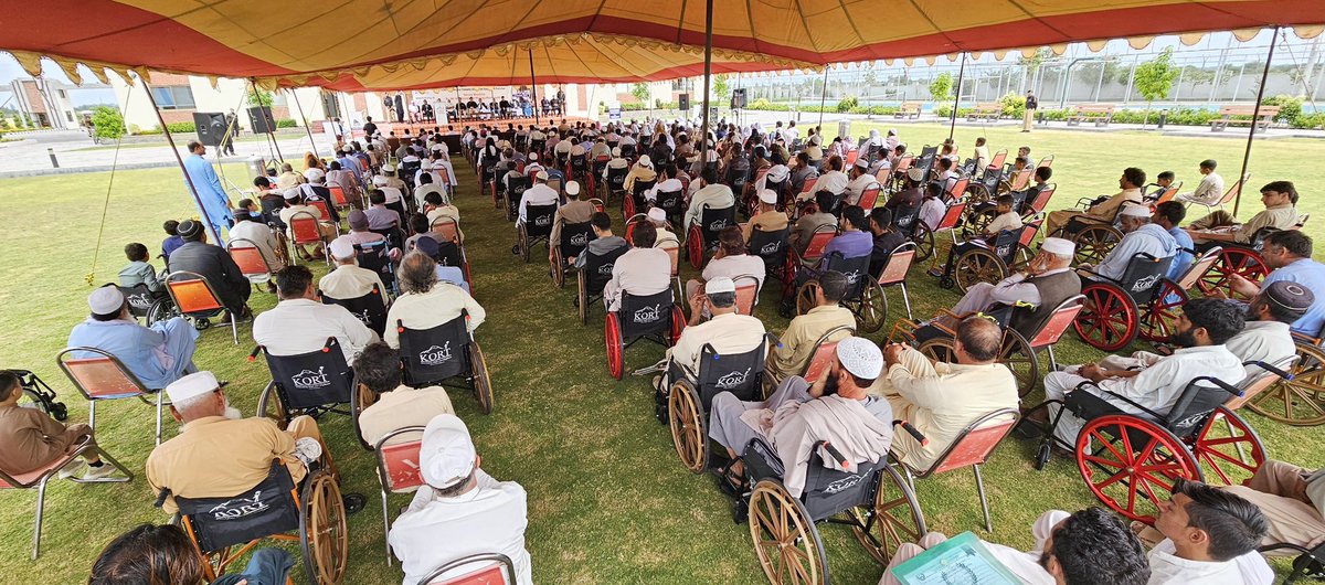 SDK_CD's tweet image. 1/2;
**Transforming Disability into Ability**

We are pleased to announce that KORT has successfully distributed hundreds of wheelchairs to individuals with disabilities, including women, young children, and the elderly.