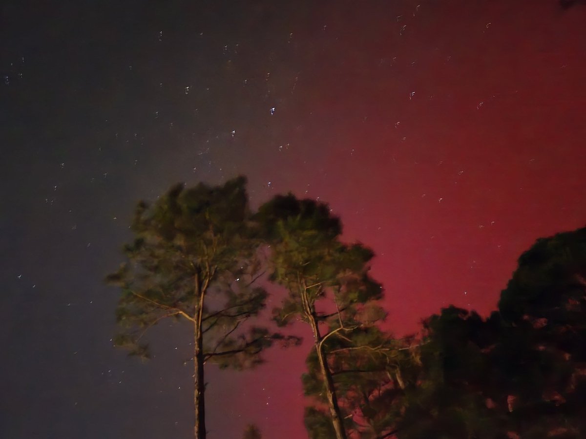 Great light show in North Florida.