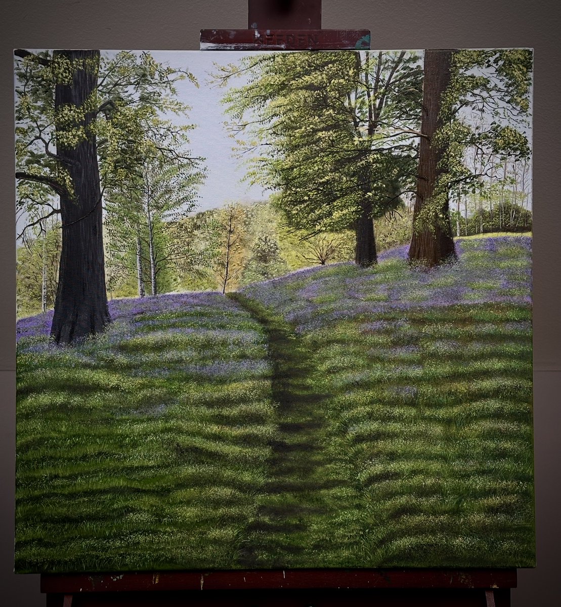 CSTriffo's tweet photo. As we move full steam through fall, soon it will be -40 in Saskatchewan—finished this 24x24 oil painting to immortalized summer. #Saskatchewan #Saskart #oilpainting https://t.co/3455JOGSwp