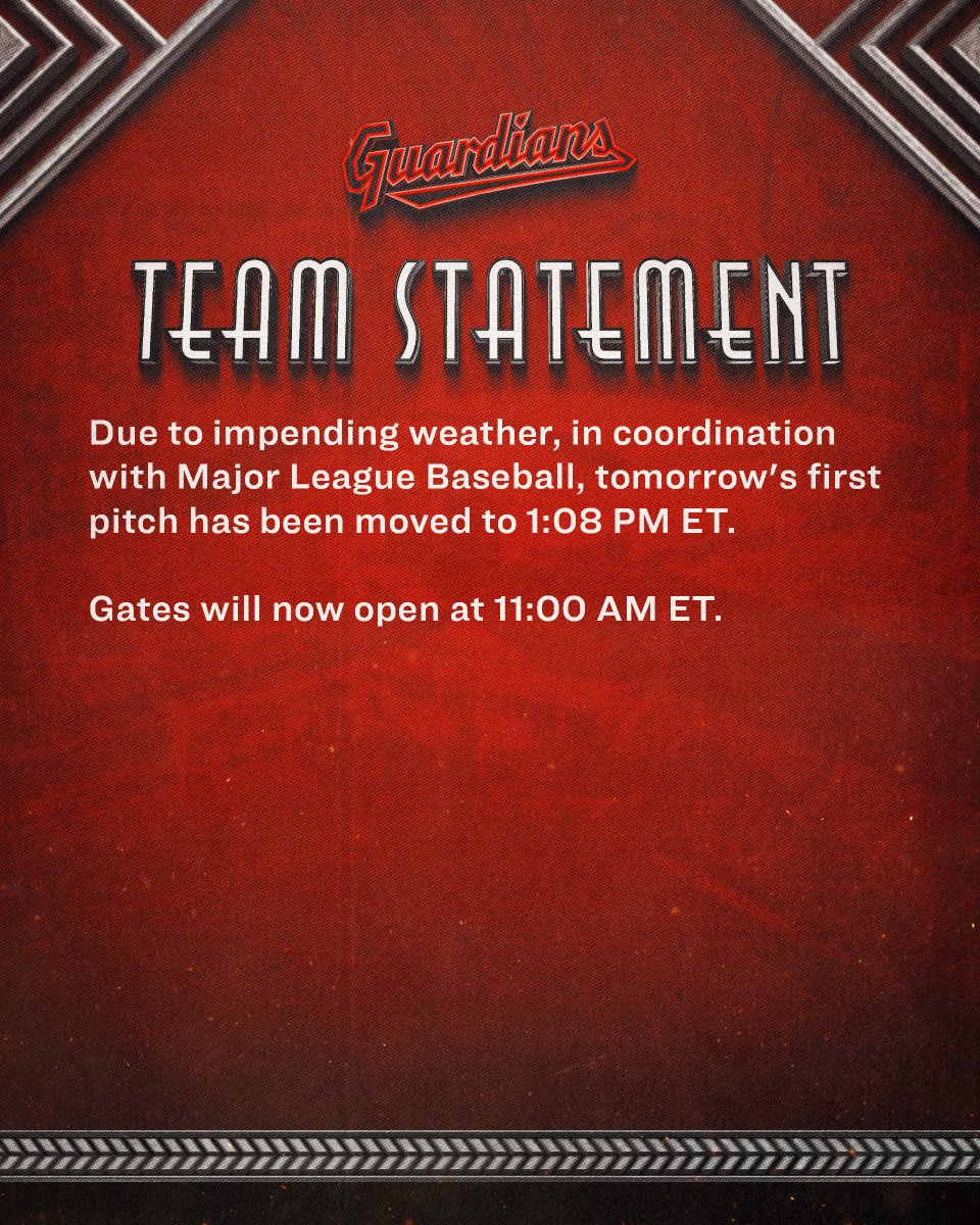 An update on tomorrow's game.

#ForTheLand | #GuardsBall