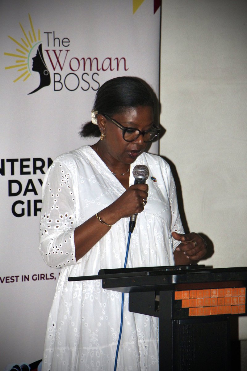 Honored to have <a href="/UNFPATheGambia/">UNFPA in The Gambia</a> Country Representative, Ndeye Rose Sarr, deliver the opening remarks - “This day recognizes the unique potential of girls around the world. The theme is timely, as we owe it to every girl to provide a safe future free from all harmful practices”