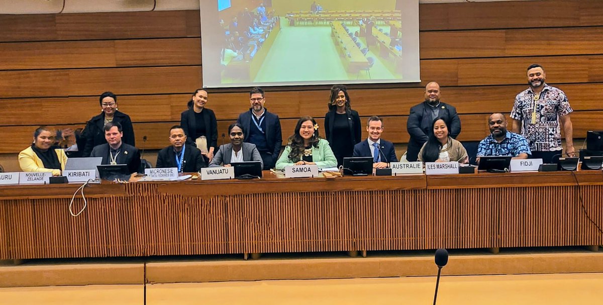 Marshall Islands Permanent Mission in Geneva (@rmigeneva) on Twitter photo On Oct. 10, at #HRC57, <a href="/UN_HRC/">UN Human Rights Council</a> adopted resolution on RMI's #nuclearlegacy by consensus. 66 years after the last nuclear test, RMI will continue to receive UN assistance in upholding the rights of the Marshallese people, who still bear the scars of this dark chapter of our past. On Oct. 10, at #HRC57, <a href="/UN_HRC/">UN Human Rights Council</a> adopted resolution on RMI's #nuclearlegacy by consensus. 66 years after the last nuclear test, RMI will continue to receive UN assistance in upholding the rights of the Marshallese people, who still bear the scars of this dark chapter of our past.