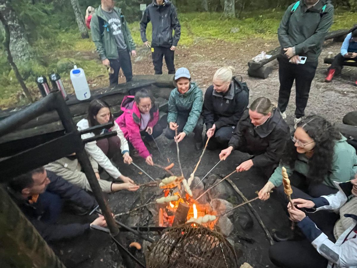 We just got back from a 2-day lab retreat in Nuuksio🌿. Stepped away from our 💻 &amp; pipettes for strategic meetings on how to keep improving our lab, while also taking time to bond with each other. It was a great blend of productivity and connection in nature! 📸👇