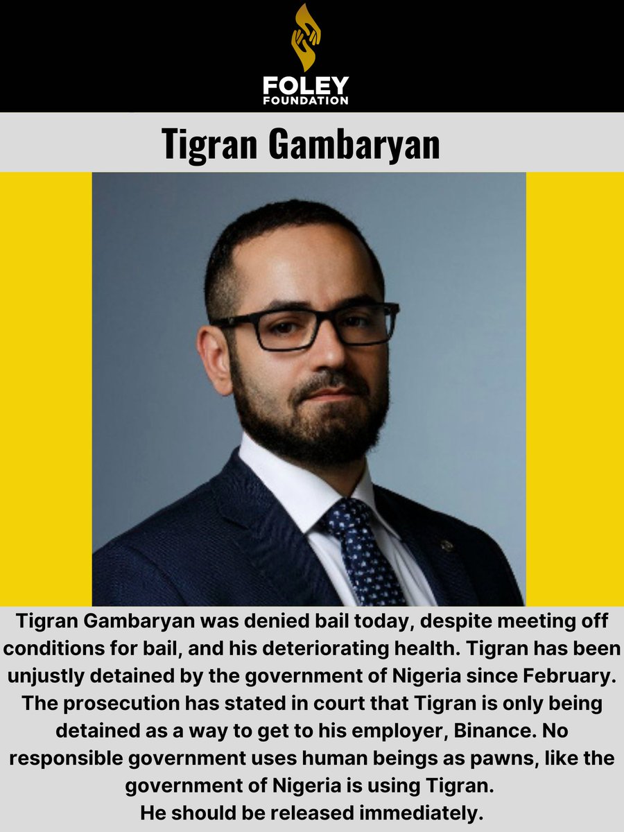 Release Tigran Gambaryan!