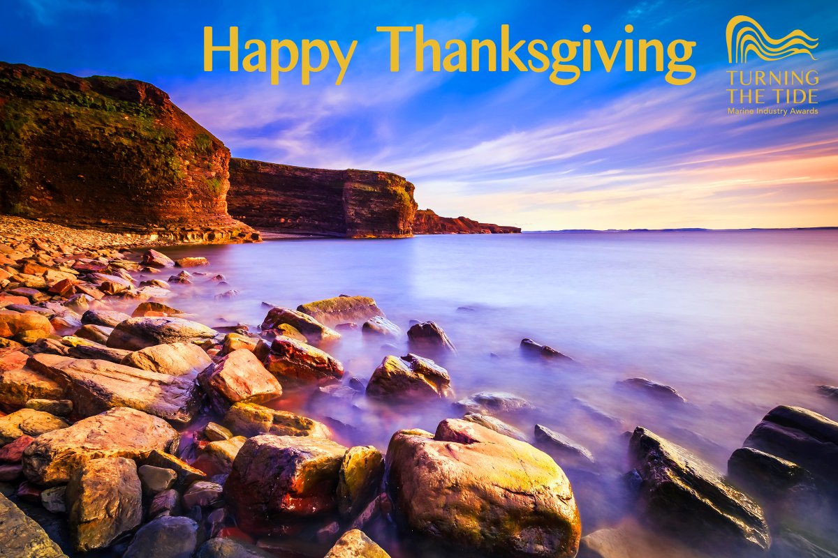 🌊 As we gather with loved ones this Thanksgiving, we have so much to be thankful for. To our award winners, industry leaders, and everyone who keeps the tides turning: thank you. 

Wishing you smooth sailing this holiday season! 🌅🚢 #TurningTheTide #Thanksgiving2024 #Grateful