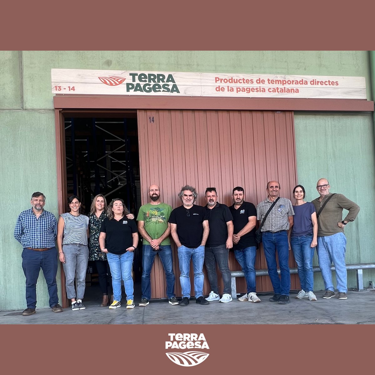 Ahir, a #TerraPagesa, amb la nostra directora Gisela Varias, vam rebre la visita dels membres de la Comissió Permanent Nacional de la <a href="/uniopagesos/">Unió de Pagesos</a>, incloent el coordinador nacional Joan Caball, i de l’àrea de direcció, al centre logístic de Biomarket a Mercabarna.

#TerraPagesa