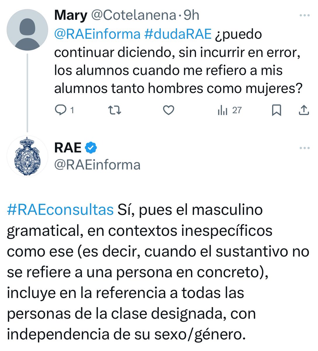 cotelanena's tweet photo. @Compdigedu_AS @CPROviedo @Educastur Sobre algunos criterios de evaluación de algunas actividades, nada mejor que consultar a la RAE: https://t.co/jy0nvam89t