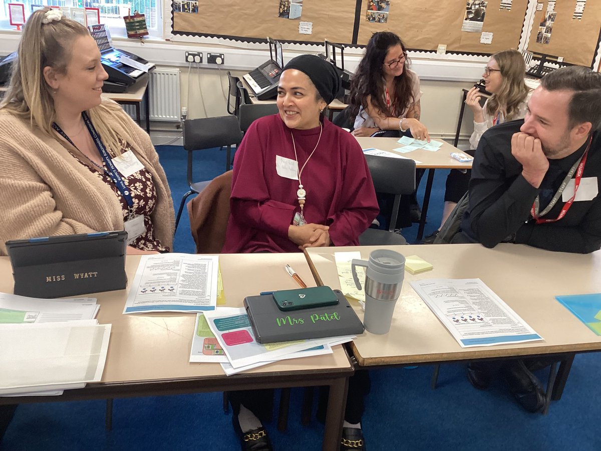 MrsLSTaylor's tweet photo. As part of today’s CPD we carefully considered Hargreaves’s model of professional collaboration - trust and precision are key. @TuringNW @prestolee_1911 @OaksBolton @LadybridgePS @StPeterPaulPri @tongemoorbolton @StBedeCEPrimary @WashacrePrimary https://t.co/sEkveB8M1h