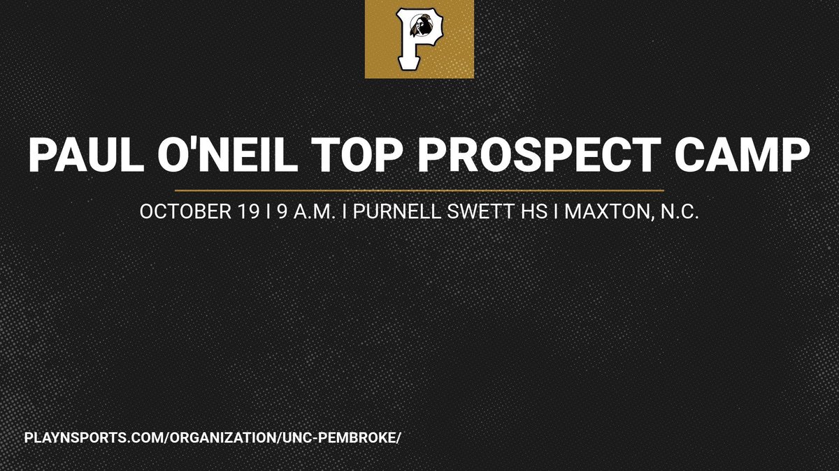 UNCP_BSB's tweet photo. Our fourth fall prospect camp is right around the corner! 

More info ⬇️

🔗: https://t.co/1QExrPFgDe https://t.co/Vw1xpSdxmz