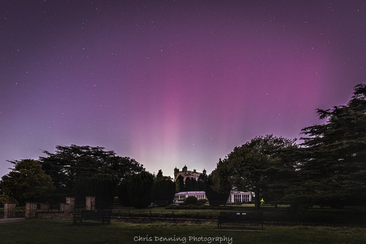 Chris Denning (@chrisdenning42) on Twitter photo Chased the aurora last night across 4 locations. Left house at 6.30pm then
1) <a href="/ChatsworthHouse/">Chatsworth</a> 8pm
2) Ladybower reservoir <a href="/STWLadybower/">Upper Derwent Valley</a> <a href="/ladybowerfisher/">ladybower fisheries</a> 10pm
3) Trent Building <a href="/UniofNottingham/">Uni of Nottingham #WeAreUoN</a> 1am
4) <a href="/WollatonHall/">Wollaton Hall</a> 2am
Bed at 2.30am
What a night..!!
<a href="/peakdistrict/">Peak District National Park</a> <a href="/VisitNotts/">Visit Nottinghamshire</a> Chased the aurora last night across 4 locations. Left house at 6.30pm then
1) <a href="/ChatsworthHouse/">Chatsworth</a> 8pm
2) Ladybower reservoir <a href="/STWLadybower/">Upper Derwent Valley</a> <a href="/ladybowerfisher/">ladybower fisheries</a> 10pm
3) Trent Building <a href="/UniofNottingham/">Uni of Nottingham #WeAreUoN</a> 1am
4) <a href="/WollatonHall/">Wollaton Hall</a> 2am
Bed at 2.30am
What a night..!!
<a href="/peakdistrict/">Peak District National Park</a> <a href="/VisitNotts/">Visit Nottinghamshire</a>