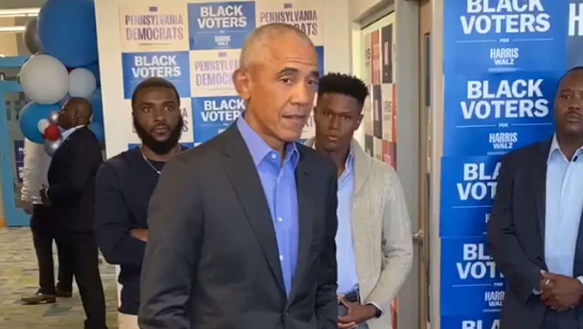 ‘Now Is Not The Time For Independent Thinking,’ Obama Tells Black Trump Supporters buff.ly/4gZb3oV