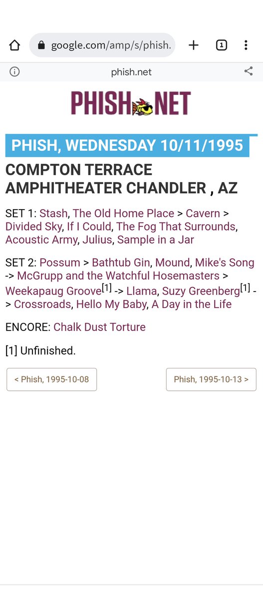 DividedRy's tweet image. 29 years ago today 3 high school friends and I took a VW bus from ABQ to PHX, picked up a random wook, and saw these dorks for the first time. My 3 friends never saw them again (can't speak for the wook), and I'm still doing this crazy thing nearly 30 years in. Thanks #phish