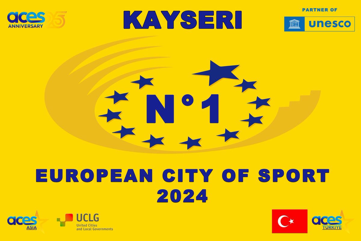 AcesEurope's tweet photo. Congratulations to the winners. 
The best of the year in their categories!!! #kayseri #lesFranqueses #tatras #ACES https://t.co/G2baIUd8ya