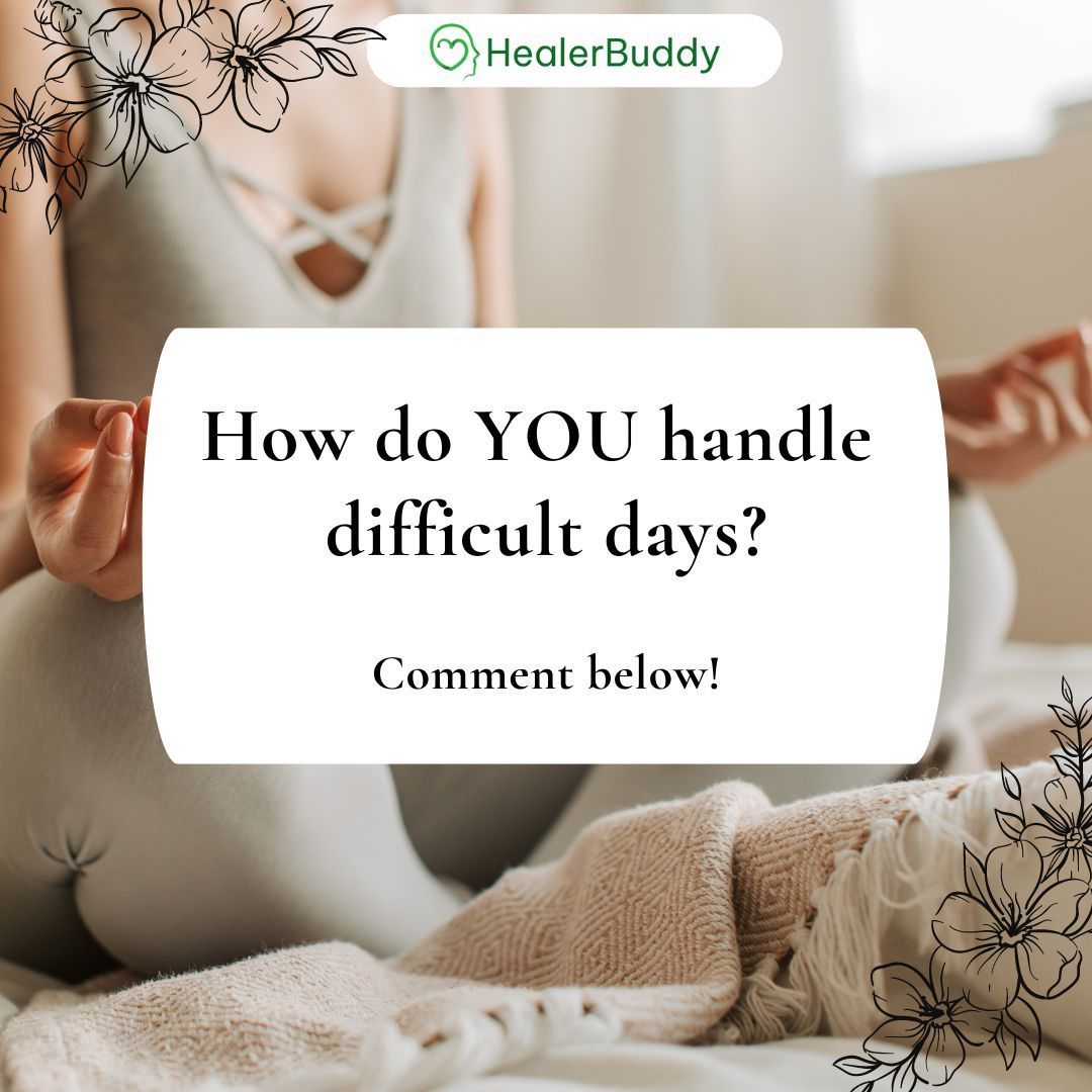 healerbuddy's tweet image. '''How do you cope with challenging days?'''  HealerBuddy has a pool of qualified therapists to help you overcome them and get back on your goal-achieving track #CopingWithChallenges #QualifiedTherapists #HealerBuddySupport #OvercomeObstacles #BackOnTrack