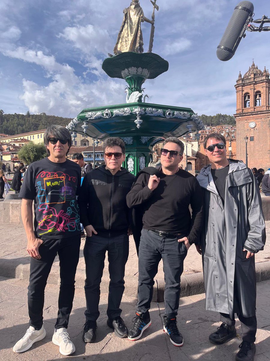 Libidooficial's tweet image. CUSCO 🔥 Mañana somos puro Rock 🤘