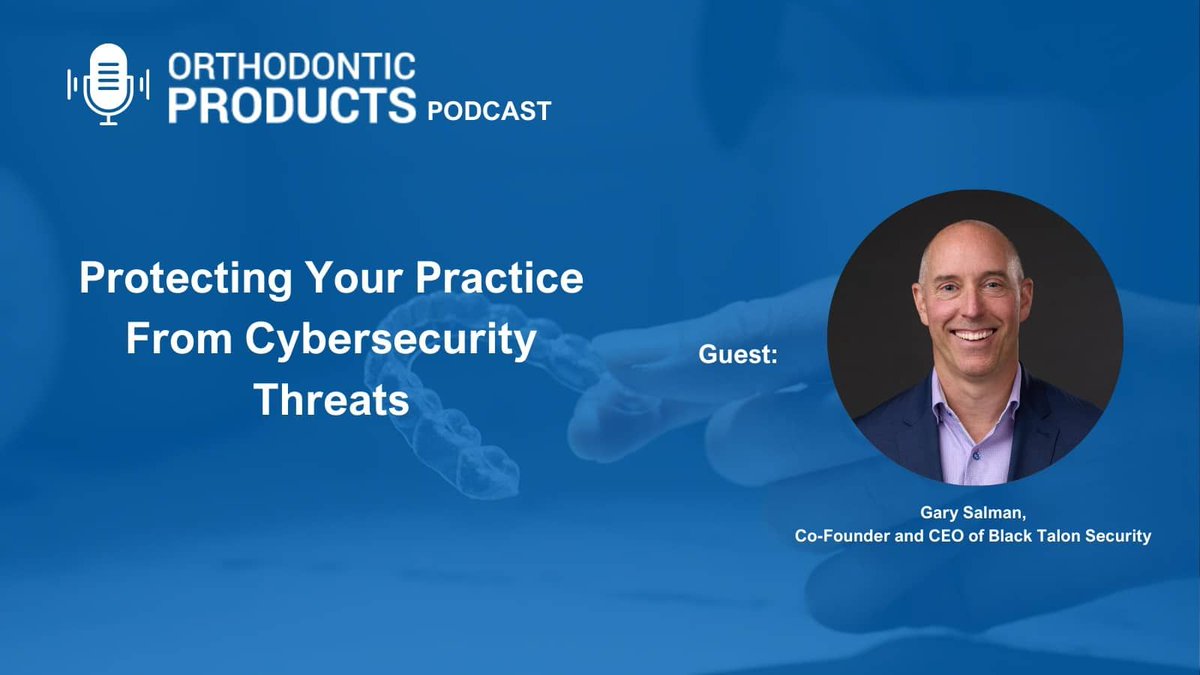 In this Orthodontic Products podcast episode, cybersecurity expert Gary Salman explains how dental practices are increasingly becoming targets for cyberattacks like ransomware. He shares actionable strategies for protecting sensitive data. buff.ly/3zVZcqT